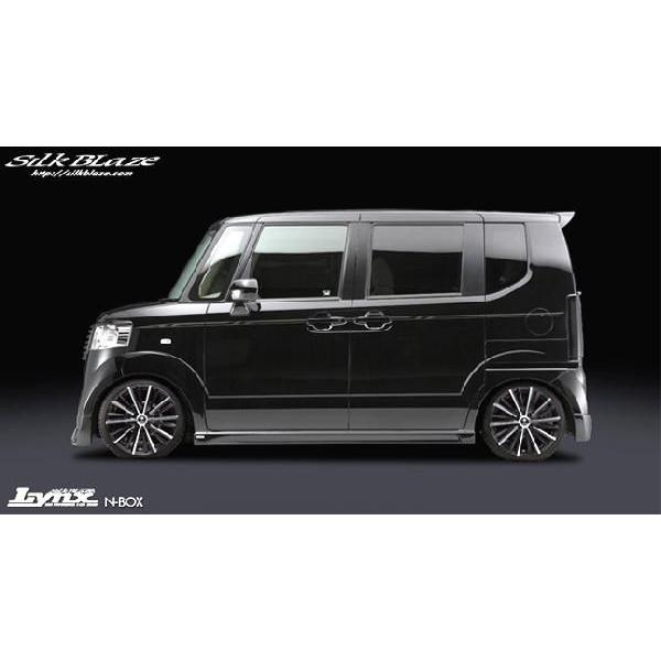 ボックス型 ブラック エアロパーツ 車両 Silk Blaze（シルクブレイズ） 「Kspec シルクブレイズ」N-BOX（JF1