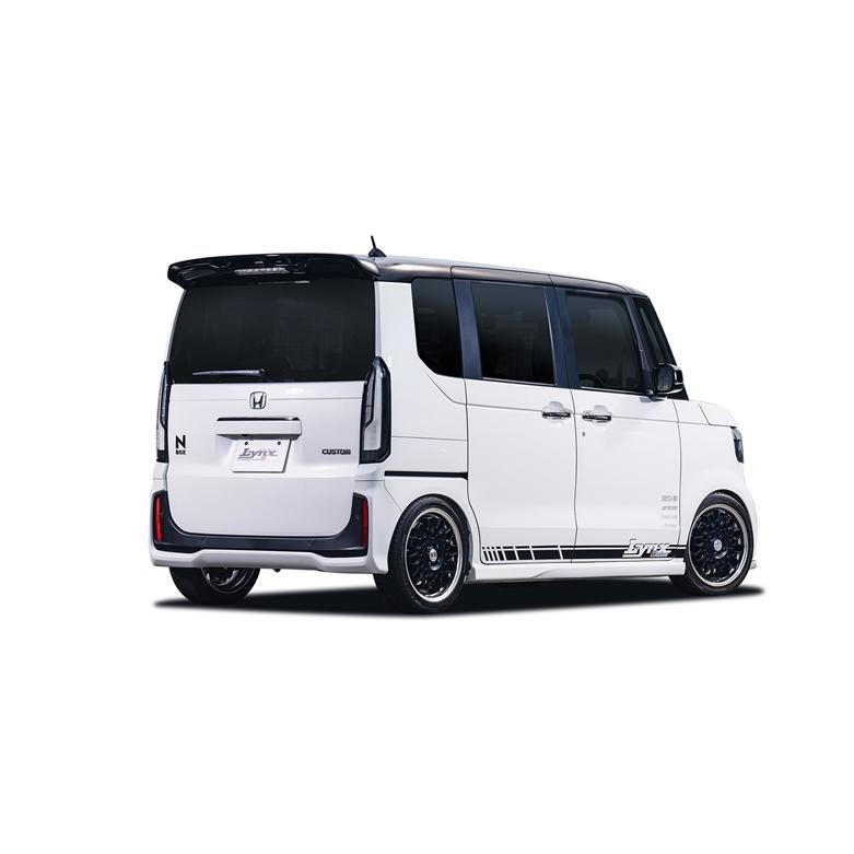 N-BOX JF5 JF6 SilkBlaze ウィング プラチナホワイトパール Kspec シルクブレイズ」N-BOX カスタム（JF5/JF6）用リアウイング