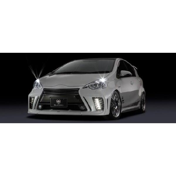 nhp10 エアロ3点セット アクア NHP10 前期 エアロ3点セット(F/S/R) 塗装済 ハイブリッド