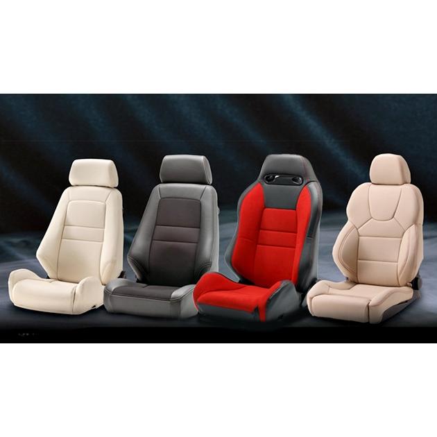 レカロ シート SR2 RECARO レカロ SR-2 カーボンルックシートカバー 【レッド