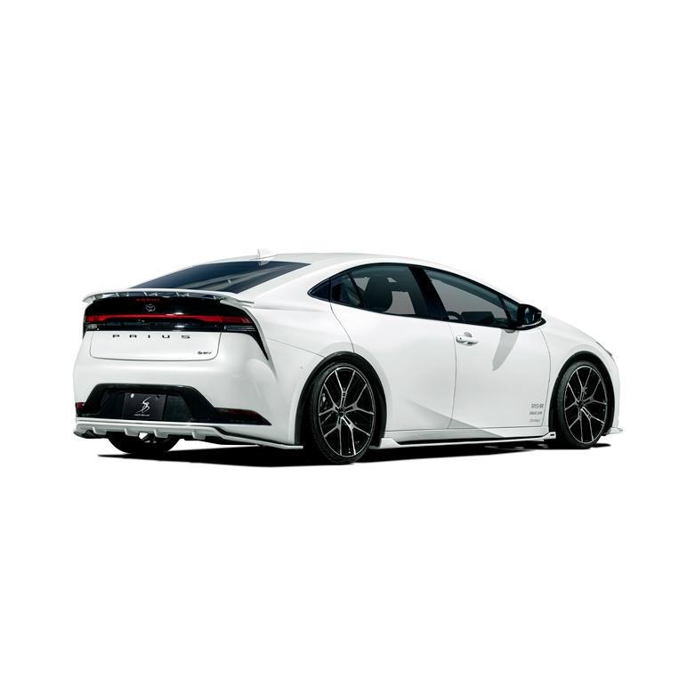 「Kspec シルクブレイズ」60系プリウス（MXWH6#/ZVW6#）用エアロ３点セット（塗装可）の画像