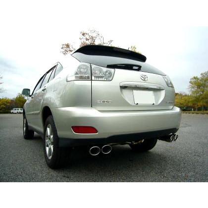 明和 エルフォード」30系ハリアー（2AZ/2GR）用スプリットマフラー