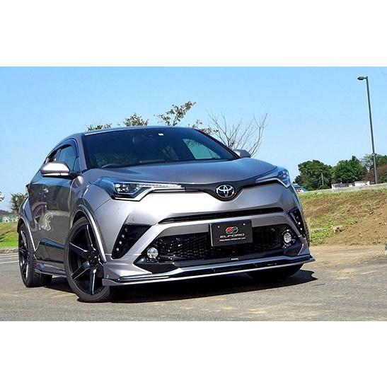 c-hr ルーフスプリッター 明和 エルフォード」C-HR（NGX50/ZYW10）用ルーフスプリッター（塗装可