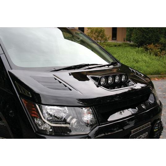 明和 エルフォード」デリカ D:5（CV4W/CV5W）前期用エアロボンネット