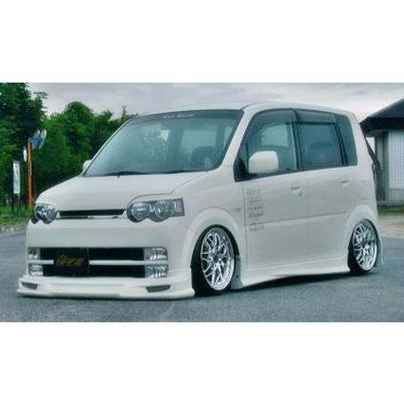 NRF」ムーヴ カスタム（L150系）前期用サイドステップ（塗装可 