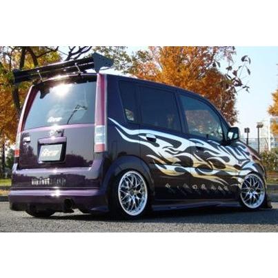 NRF」ムーヴ スポルザ（L150系）前期用サイドステップ（塗装可