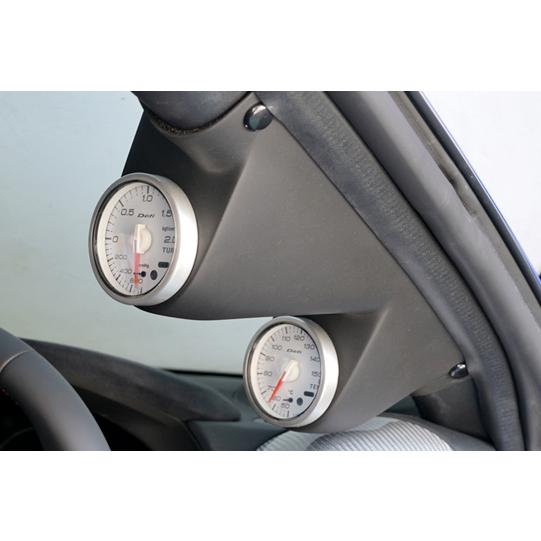 RSW」86/BRZ（ZN6/ZC6）用ピラーメーターフード（FRP/マット塗装仕上げ