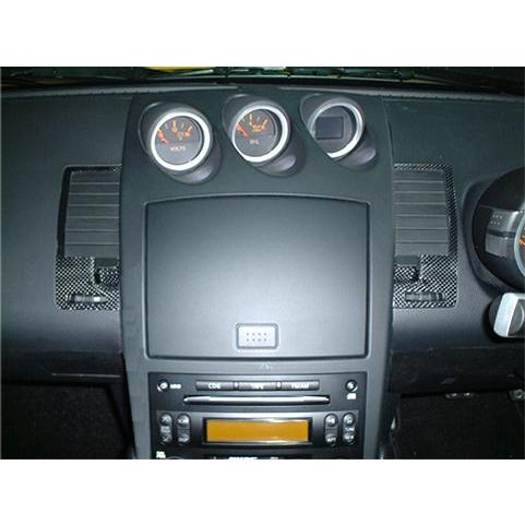 ルードザーナ　セット RSW」フェアレディZ（Z33）後期 純正ナビ有り車用センターパネル（綾