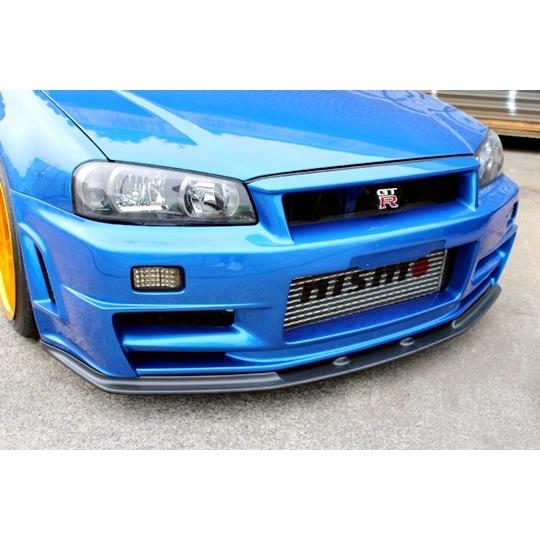 BNR34純正　フロントディフューザー BNR34 R34 GT-R アンダーリップ FRP フロントディフューザー