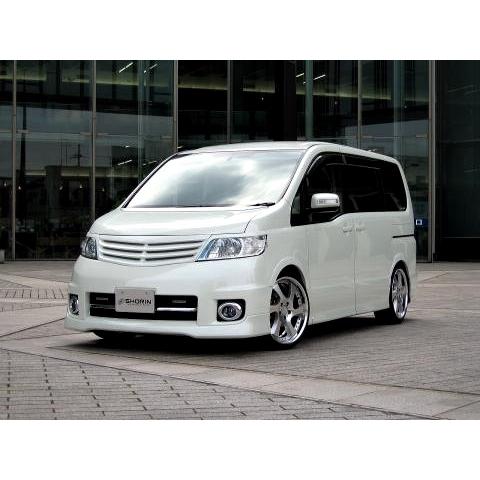SHORIN ショーリン」セレナ(C25)用ボンネットスポイラー(塗装 SHORIN ショーリン」セレナ(C25)用ボンネットスポイラー(塗装