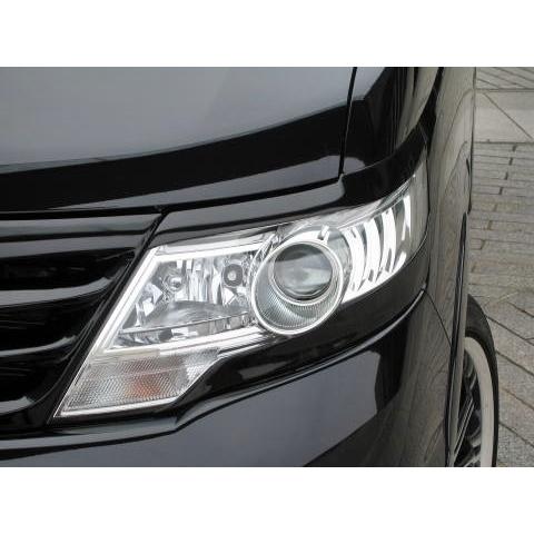 日産 セレナ ハイウェイスター C25 CC25 後期 HID ヘッドライト C25セレナ 後期 純正HID車用 ヘッドライト LEDイカリング＆高