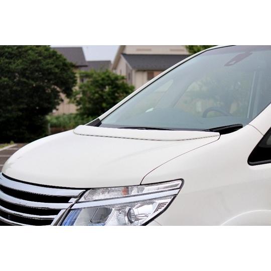 SHORIN ショーリン」セレナ（C26）後期用ボンネットスポイラー（塗装可 