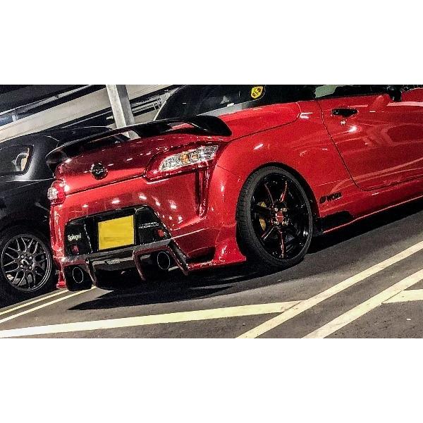 SHORIN ショーリン」コペン ローブ（LA400K）用リアハーフスポイラー