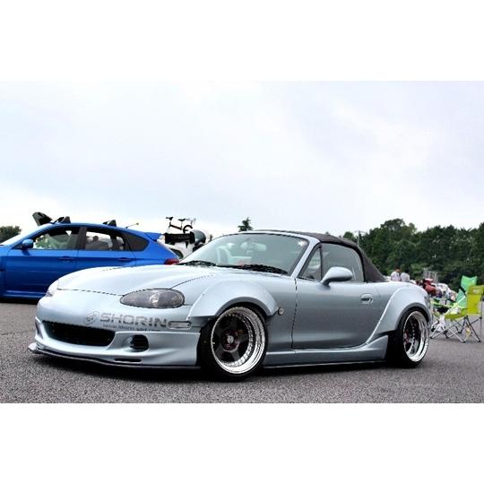 SHORIN ショーリン」ロードスター（NB6C/8C）用+70mm リアフェンダー