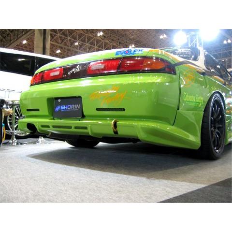 ショーリン SHORIN」S14 シルビア 前期用リアハーフスポイラー（塗装可