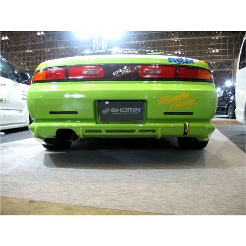 ショーリン SHORIN」S14 シルビア 前期用リアハーフスポイラー（塗装可 