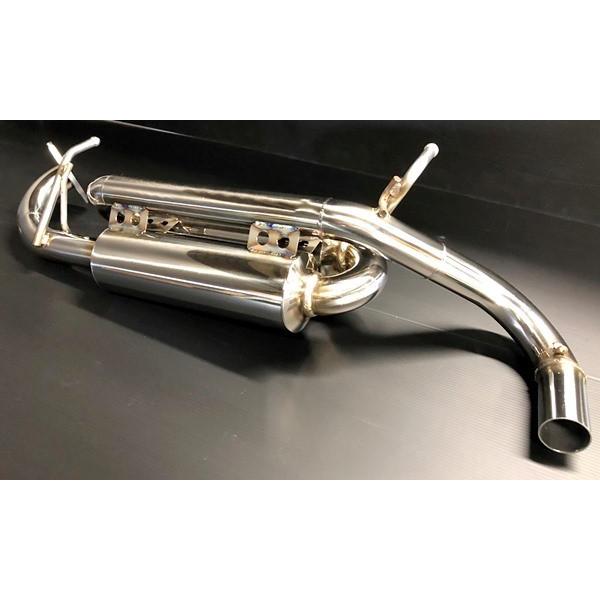 「スルガスピード SURUGA」ジムニー（JB64W）R06A用PFSループサウンドマフラー（テールエンド選択）の画像