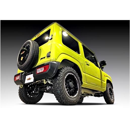 「スルガスピード SURUGA」ジムニー（JB64W）R06A用PFSループサウンドマフラー（テールエンド選択）の画像