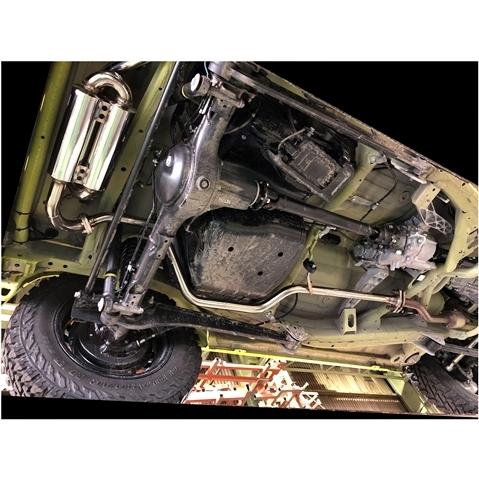 スルガスピード SURUGA」ジムニー（JB64W）R06A用センターマフラー