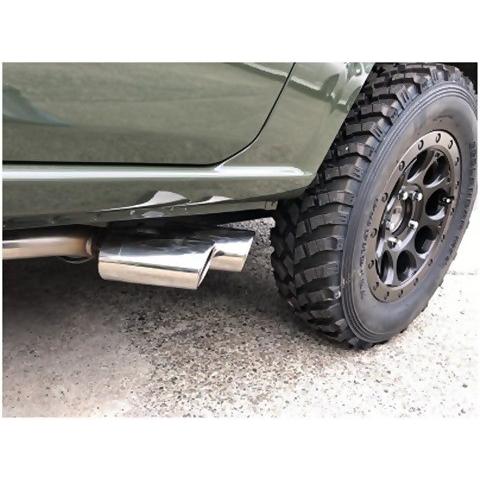 サクソン/SUXON」ジムニー（JB64W）R06A/MT用2本サイド出しマフラー