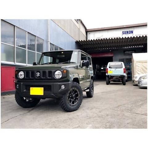 サクソン/SUXON」ジムニー（JB64W）R06A/MT用2本サイド出しマフラー 
