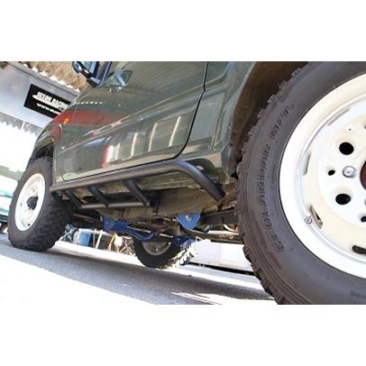 「サクソン/SUXON」ジムニー/ジムニー シエラ（JB64W）用サイドステップｘ左右（サフェーサー仕上げ）