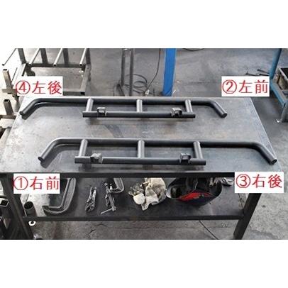 「サクソン/SUXON」ジムニー/ジムニー シエラ（JB64W）用サイドステップｘ左右（サフェーサー仕上げ）