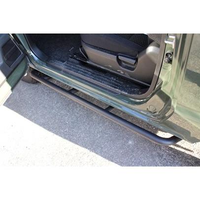 「サクソン/SUXON」ジムニー/ジムニー シエラ（JB64W）用サイドステップｘ左右（サフェーサー仕上げ）