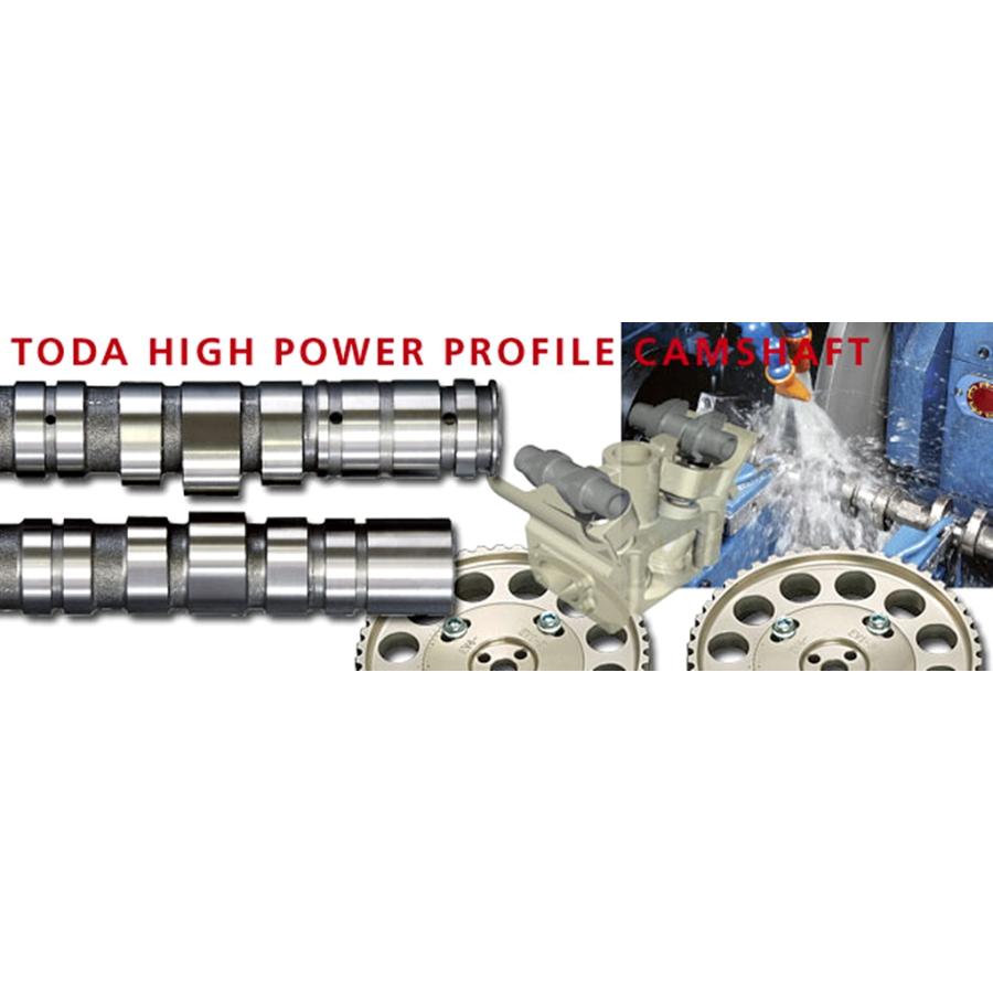 「戸田レーシング TODA」4AG（4バルブ）用ハイパワープロフィールカムシャフトセットｘ１台分（IN/EX共通ノーマルリフター用）｜a-line-japan｜02