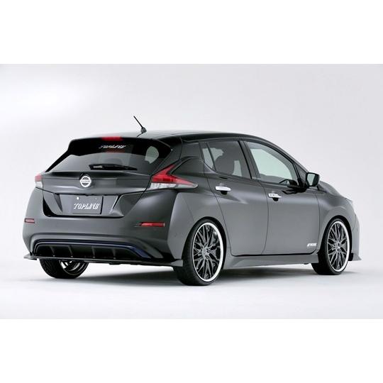 トップライン/ARNAGE」リーフ（ZE1）用リアハーフスポイラー（塗装可