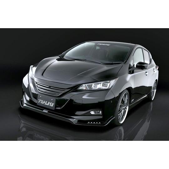 トップライン/ARNAGE」リーフ（ZE1）用リアハーフスポイラー（塗装可