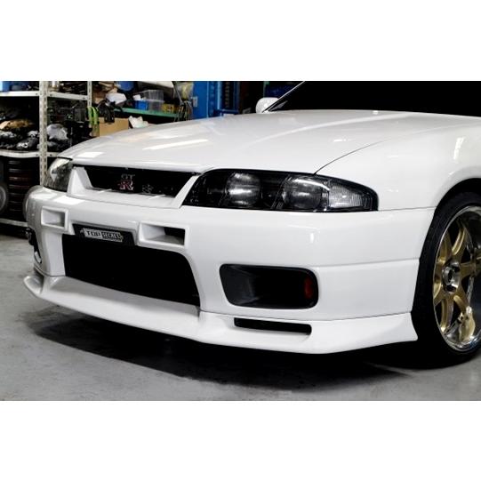 BCNR33　スカイライン　GTR　フロントリップスポイラー　中古 トップシークレット」スカイライン GT-R（BCNR33）用フロントリップ