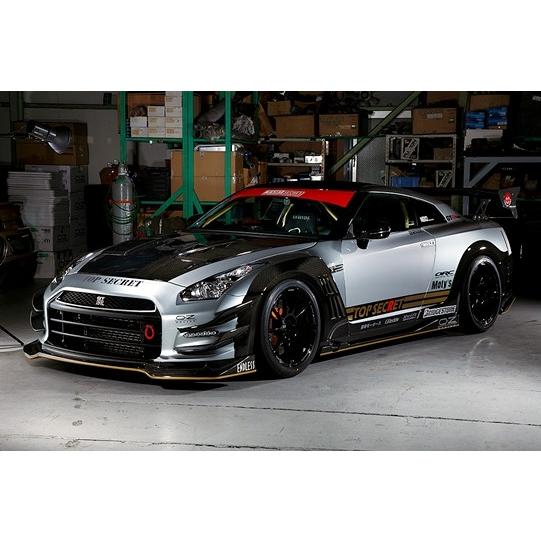 トップシークレット」GT-R（R35）MY11〜16用+20mm フロントワイド