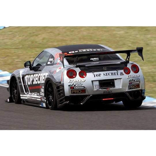 トップシークレット」GT-R（R35）用GTウイング RT（カーボン
