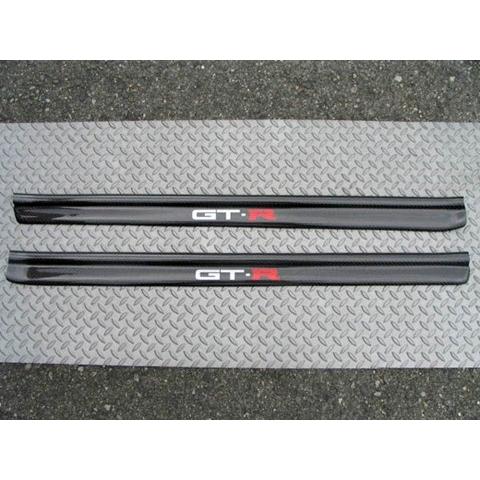 【中古】スカイライン GT-R34 スカッフプレート左右セット 中古】スカイライン GT-R34 スカッフプレート左右セット