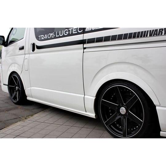 ガレージベリー Vary」200系ハイエース用ローフォルムフェンダートリム