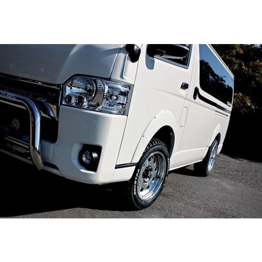 ガレージベリー Vary」200系ハイエース用+30mm ビルドフェンダーx1台