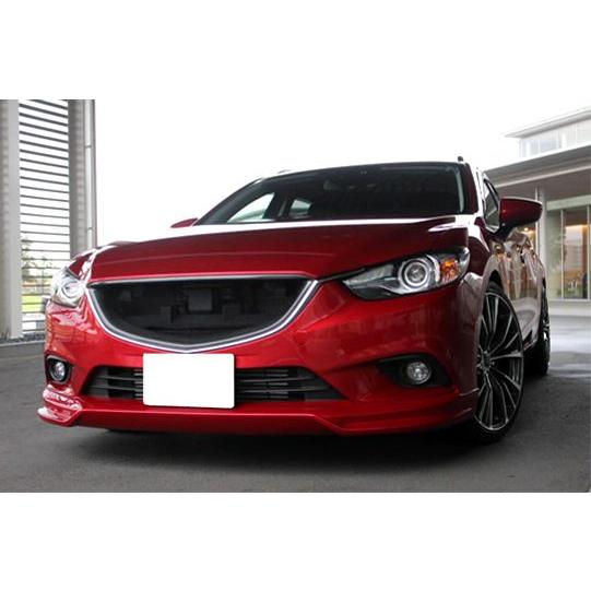 Y*a様 【希少】アテンザ GJ系 前期 純正バンパー形状 アンダーリップスポイ 高品質 MAZDA アテンザ GJ系 フロントリップ スポイラー エアロ