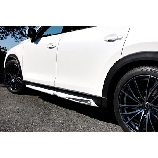 値下げ　CX8 KG系前期　色付き　ガレージベリー製　サイドガーニッシュ ガレージベリー Vary」CX-8（KG2P）前期用サイドガーニッシュ