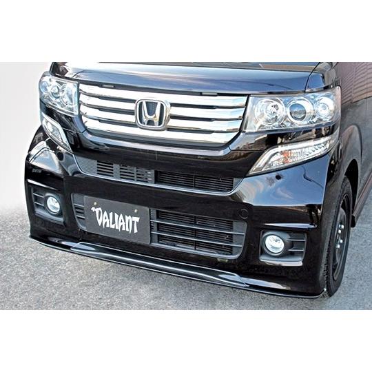 新品 NBOX カスタム フロントリップ JF1 JF2 艶消しブラック塗装