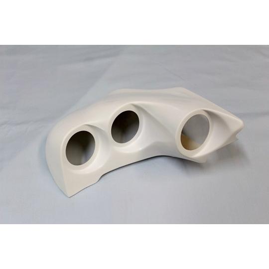 ガレージベリー Vary」S660（JW5）用3連メーターフードx60φ（FRP