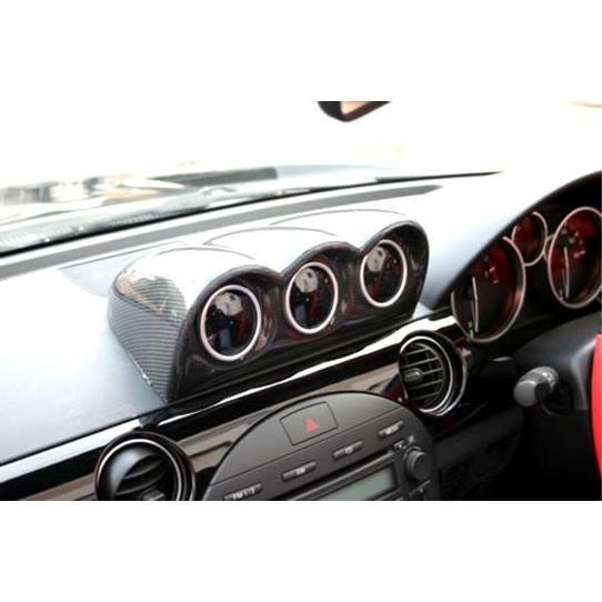 ガレージベリー Vary」ロードスター（NCEC）前期用カーボン3連