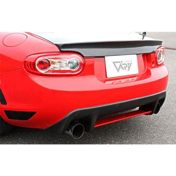 ncecロードスター　リアディフューザー　nc1 ガレージベリー Vary」ロードスター（NCEC）用センターフラップ（リア