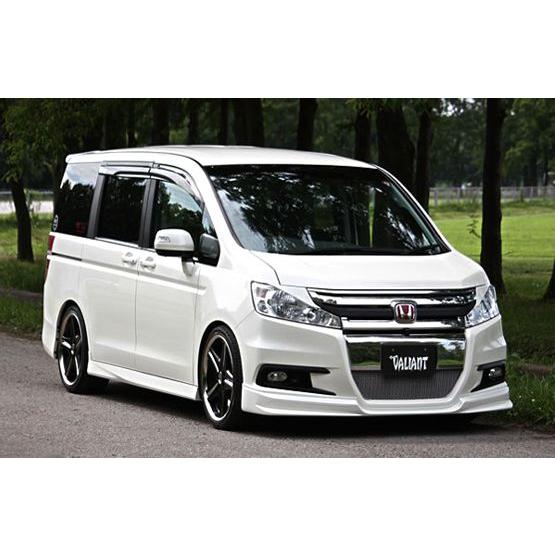 ホンダ　ステップワゴン　rk5 後期用　フロントリップ ステップワゴン】 RK5/RK6・H24/4～H27/3 後期 スパーダ 用