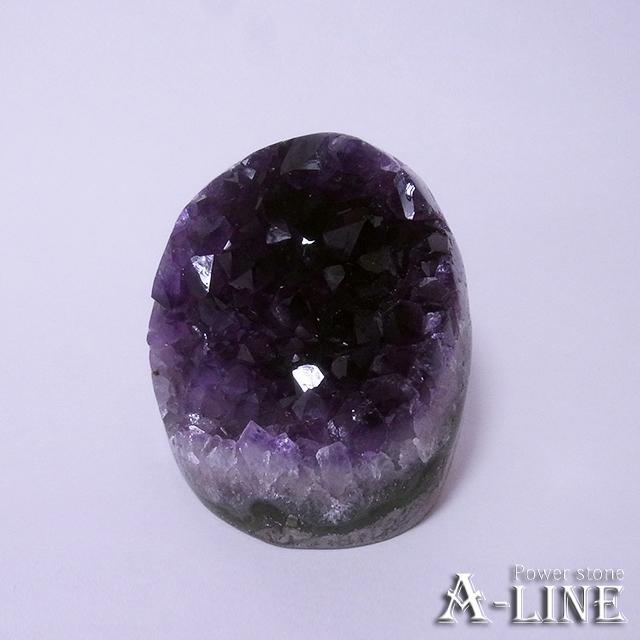 送料無料】パワーストーン ウルグアイ産 アメジスト・クラスター(側面