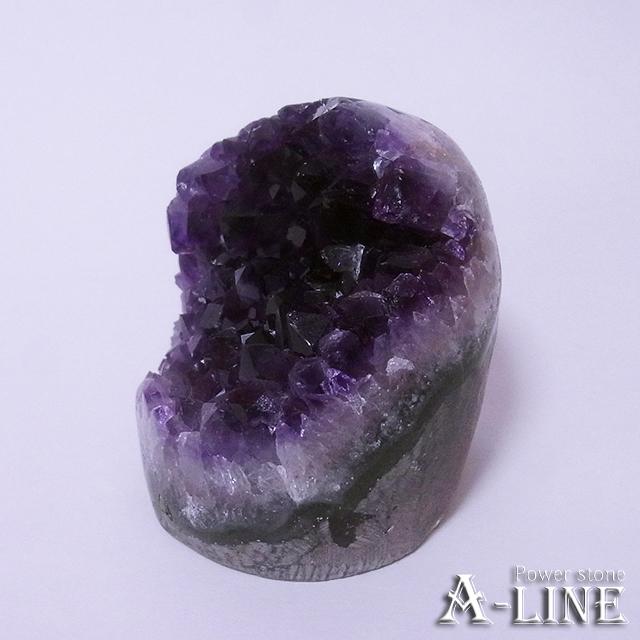 送料無料】パワーストーン ウルグアイ産 アメジスト・クラスター(側面