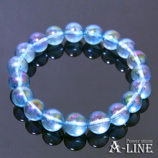 パワーストーン ブレスレット 限定20個 アクアオーラ10mm PW-2848  