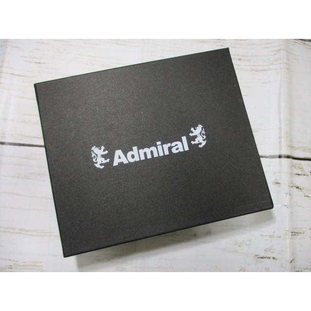 財布 メンズ 二つ折り ブランド アドミラル 本革 牛革 最高級 天然