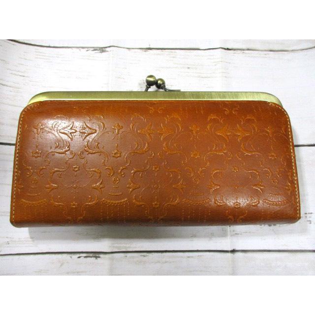 ラッピング無料 最安値に挑戦 財布 レディース 長財布 がま口 束入れ フェランド ブランド 本革 ダマスク柄の落ち着いたデザイン 毎日発送 セール スペシャルset価格 Www Skylanceronline Com