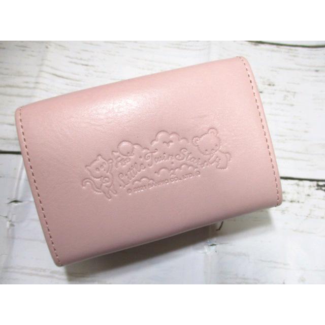 sanrio（サンリオ） 財布 レディース 三つ折り ミニ財布 リトルツイン
